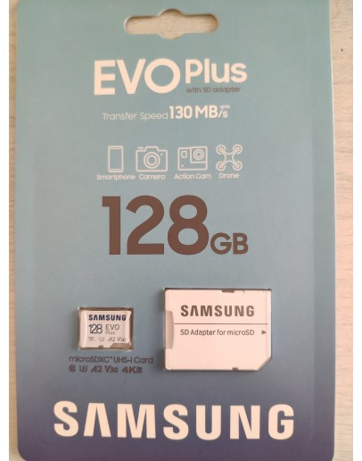 MEMORY MICRO SD EVO+ 128GB, Samsung