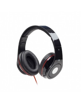 MHS-DTW-BK, Folding stereo headphones "Detroit", black