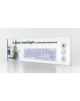 Keyboard,KB-UML3-01-W,Gembird